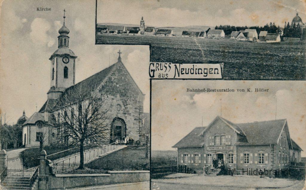 Neudingen zwischen Donaueschingen und Tuttlingen an der Donau