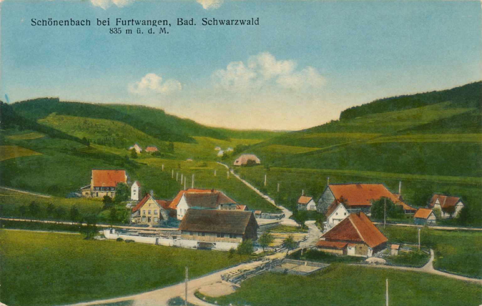 Schönenbach Schwarzwald bei Furtwangen im Bregtal - hildebrandtvs.de