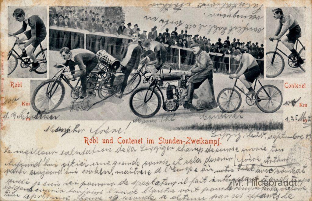FahrradSport ab 1896 auf Ansichtskarten hildebrandtvs.de
