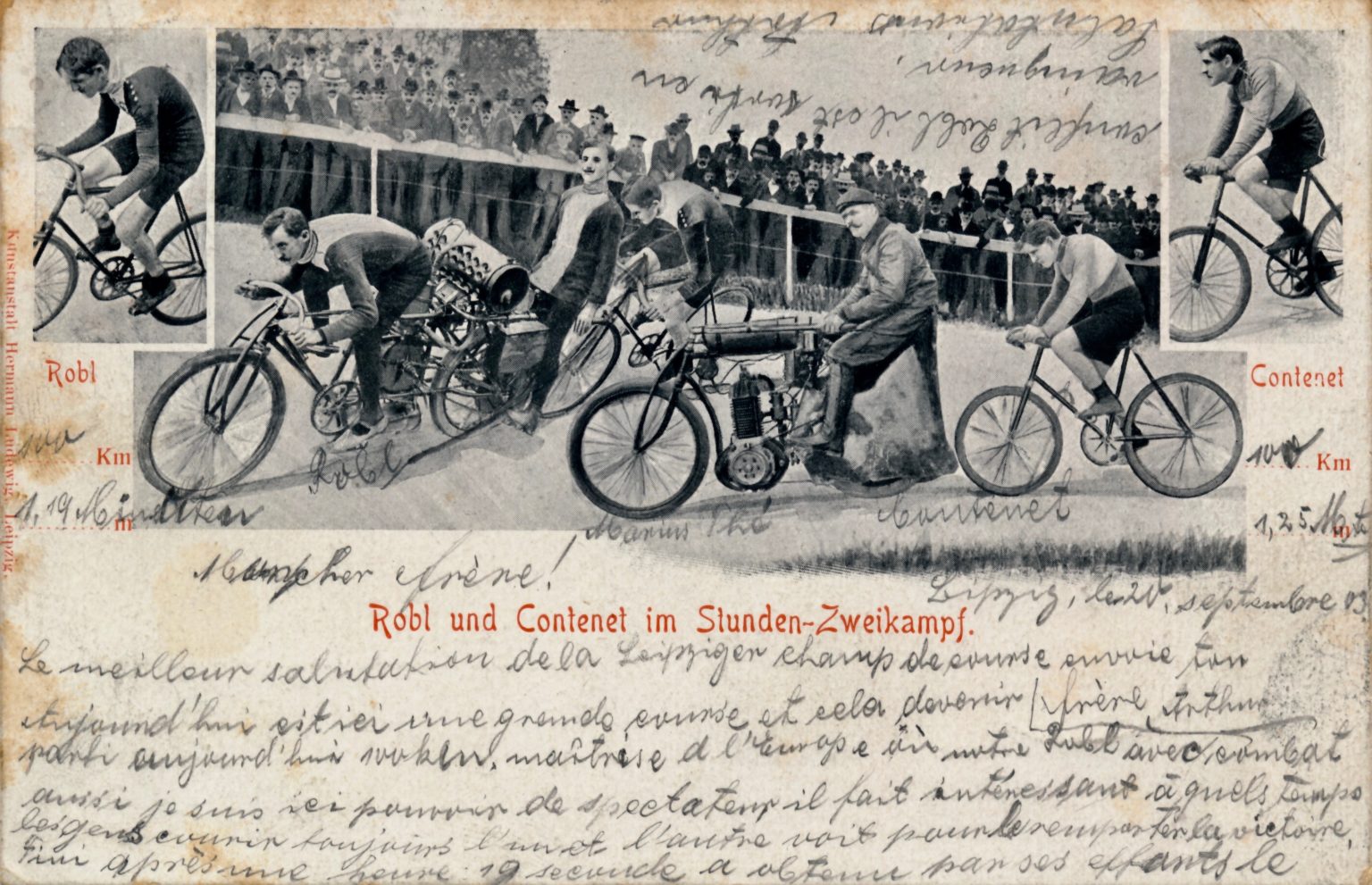 FahrradSport ab 1896 auf Ansichtskarten hildebrandtvs.de