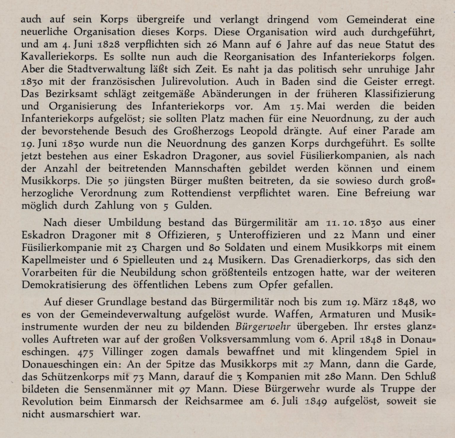 Villingen die Bürgerwehr von Paul Revellio hildebrandtvs.de